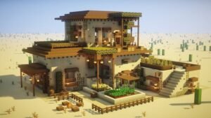 Minecraft Desert House